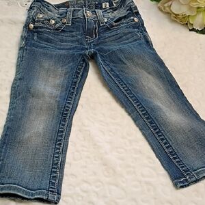 Miss Me Girls Size 8 JK1039P Capri Jeans